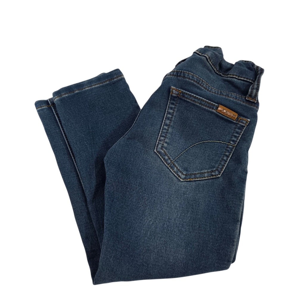 Joes Straight Jeans Girls Blue 5 Denim Adjustable‎ Waist 5 Pocket School Play